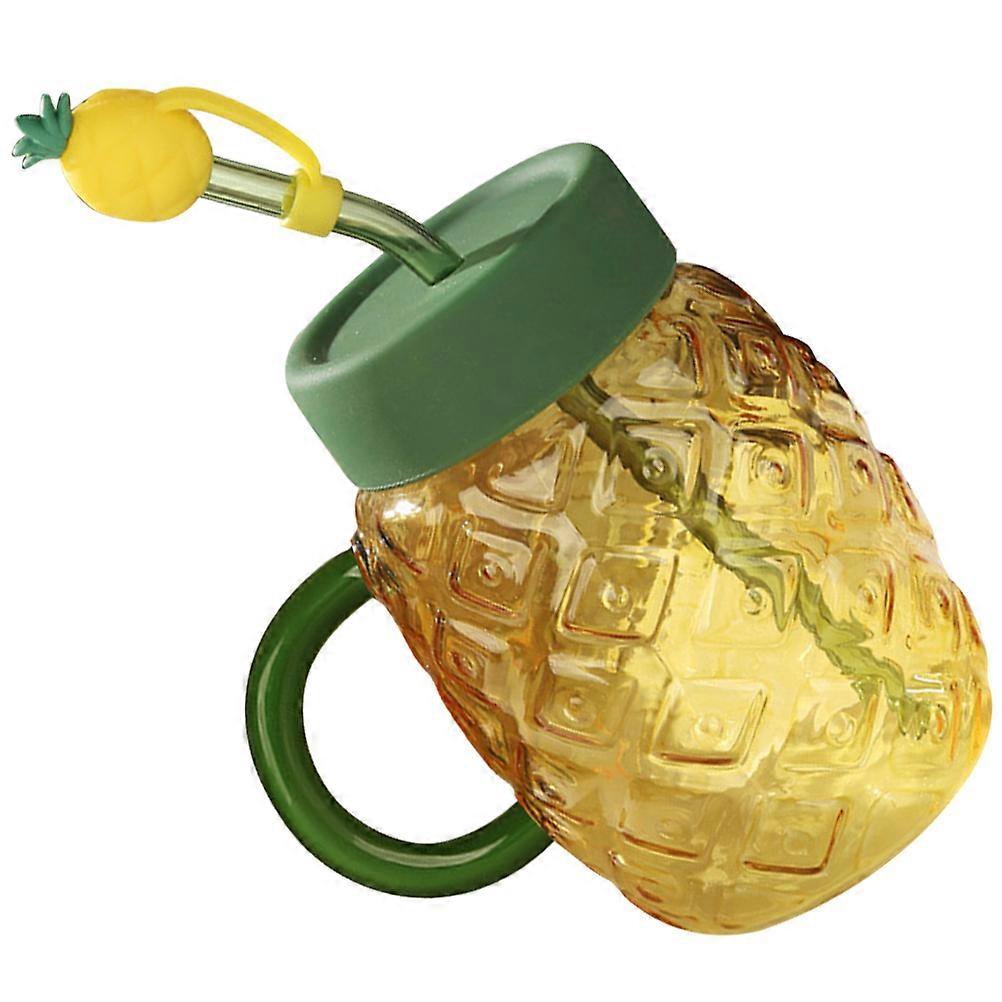 Fruit Shaped Water Cups Pineapple Mug Silicone Material For Beach Themed Parties 1Set