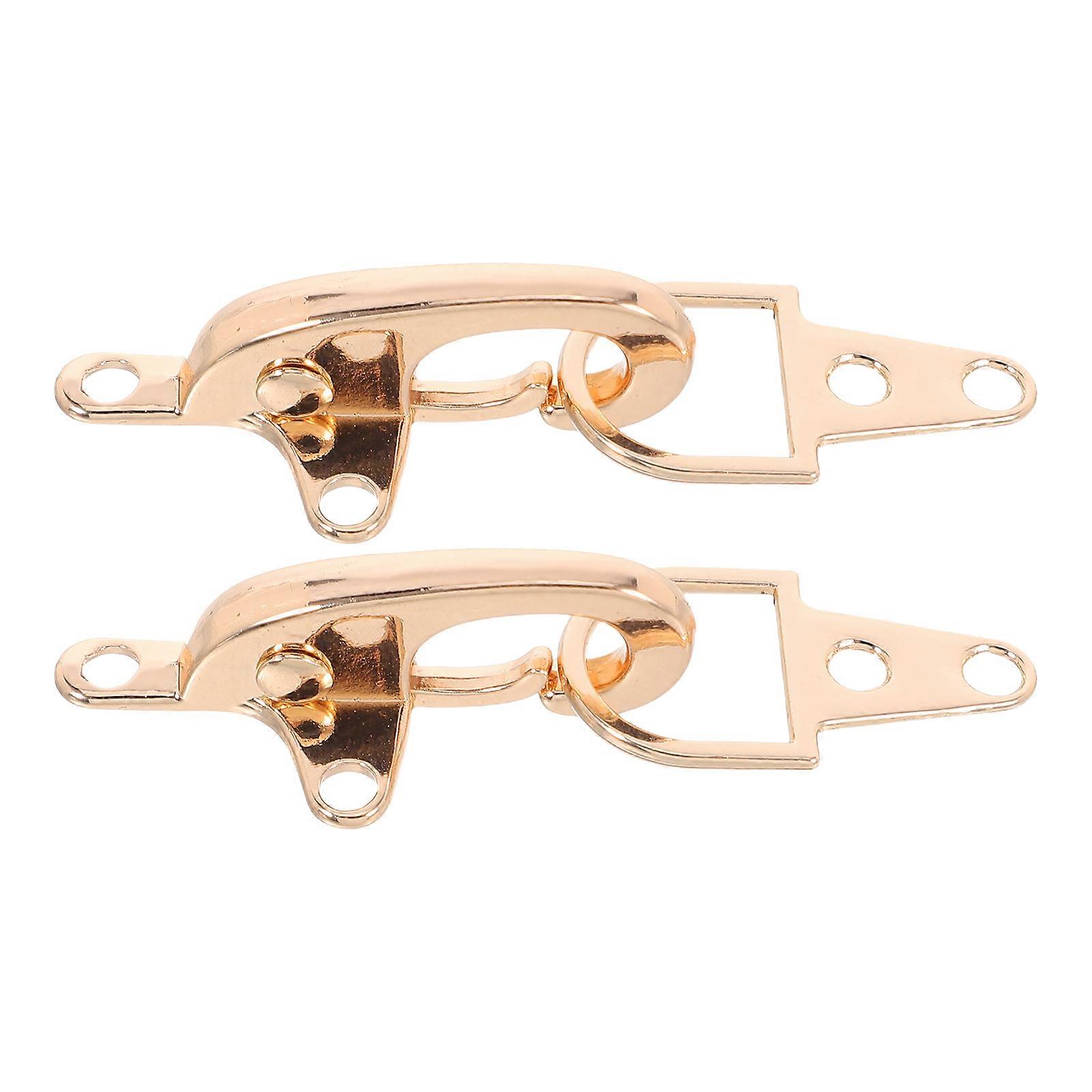 Alloy Clothing Belt Buckles Metal Toggle Replacement for 2Sets Closure