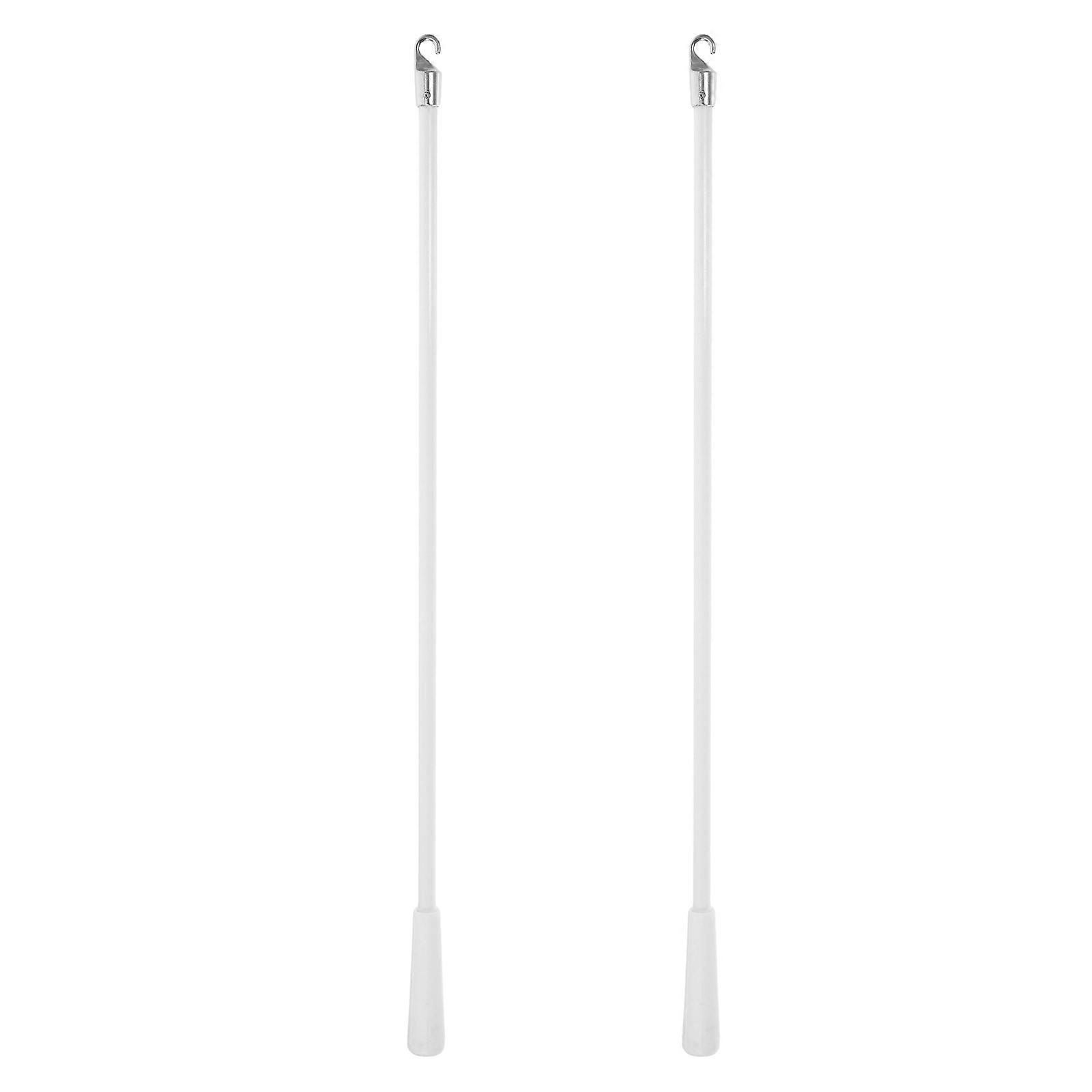 Vertical Blind Pull Rods 2pcs Fiberglass Curtain Control Sticks for Window Blinds Replacement