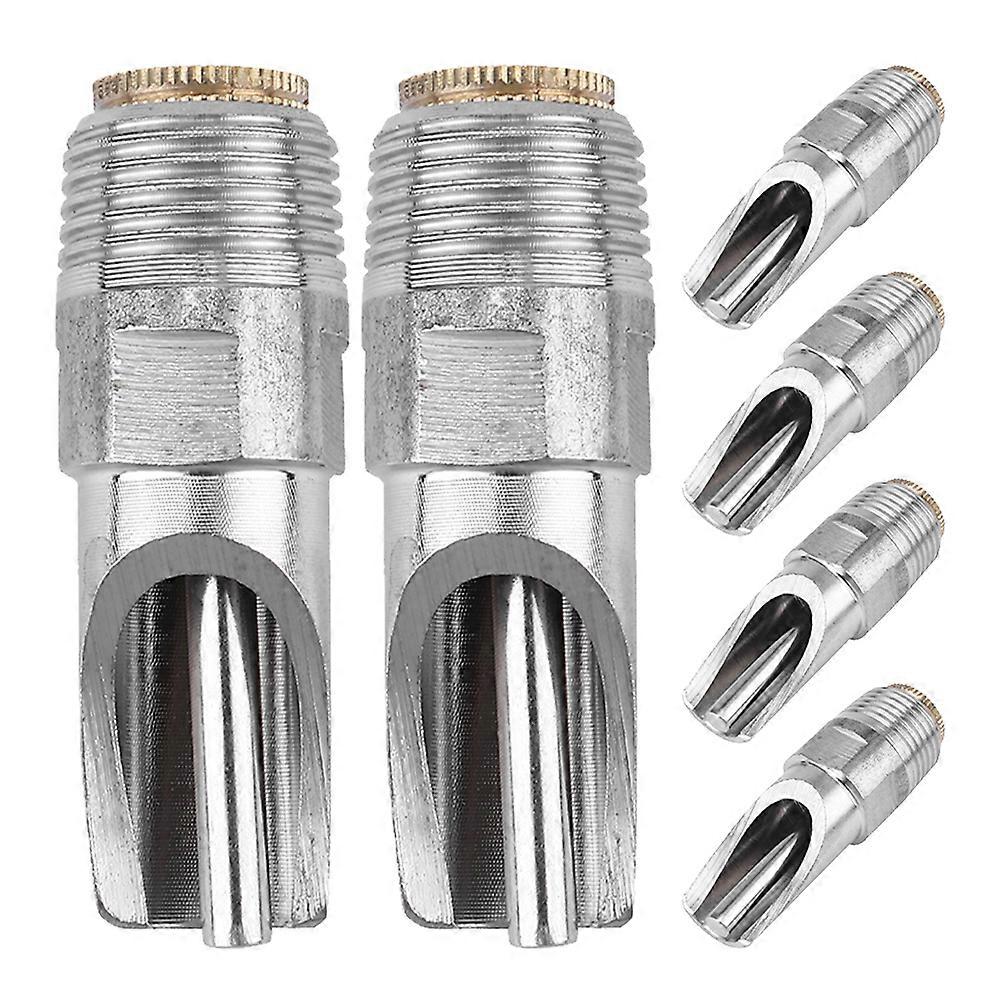 Stainless Steel Automatic Pig Waterer Durable Splashproof Drinking Tool for Farm Animals 6pcs