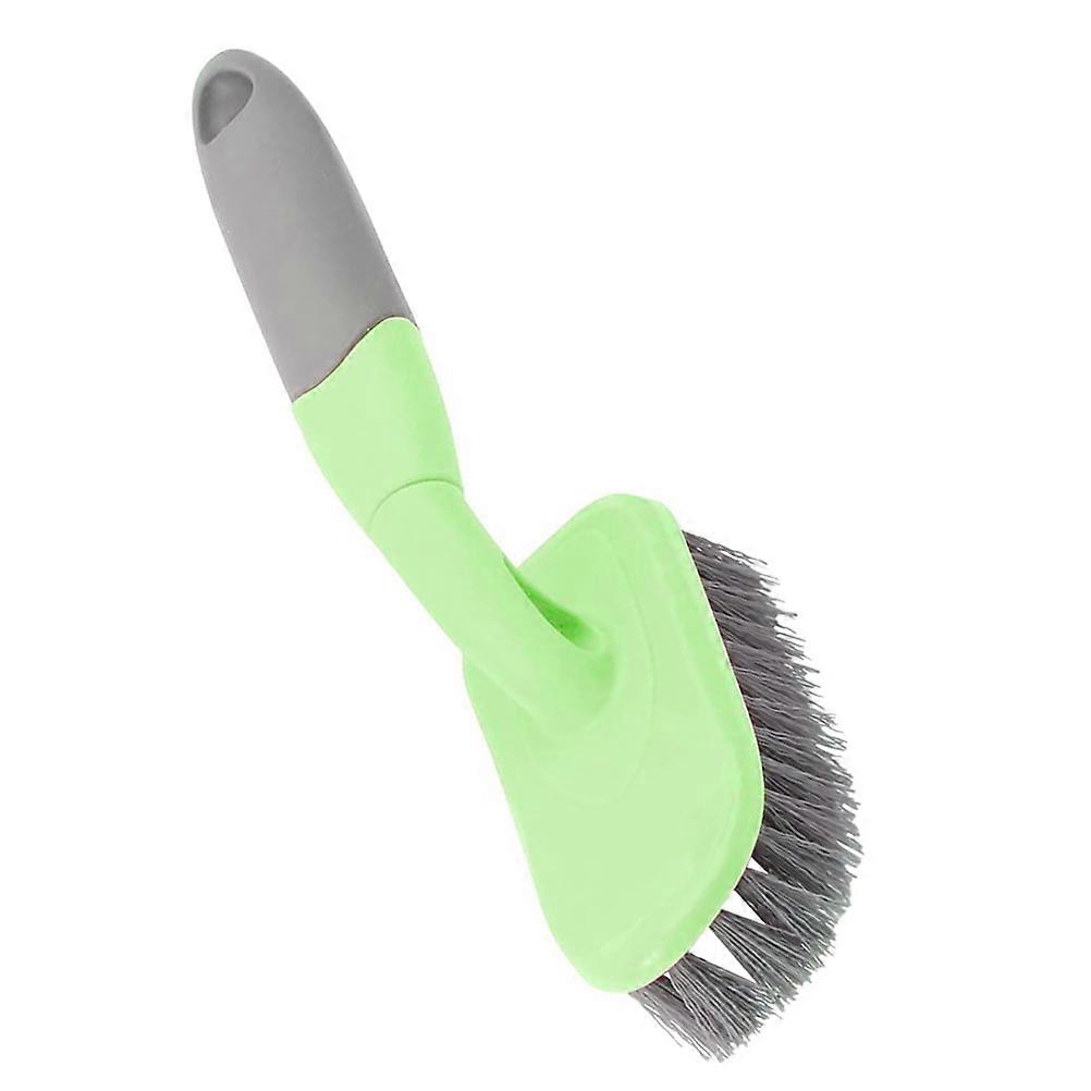 Plastic Floor Brush for Bathroom Cleaning – Stiff Bristle Scrub Brush for Seams, Gaps, Window Frames, and Tight Spaces – Versatile Deep Cleaning Tool