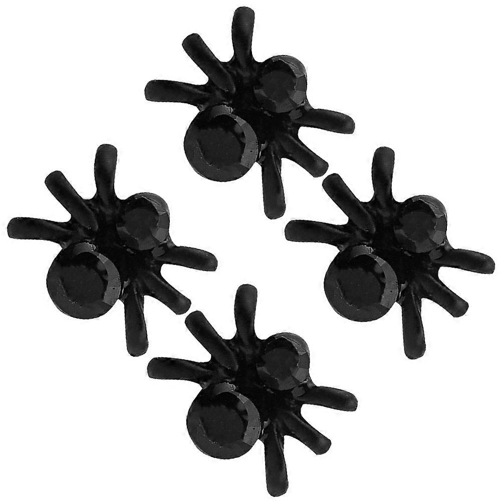 Creepy Pierced Earrings Halloween Costume Ideas For All Ages Spider Shape 2 Pairs