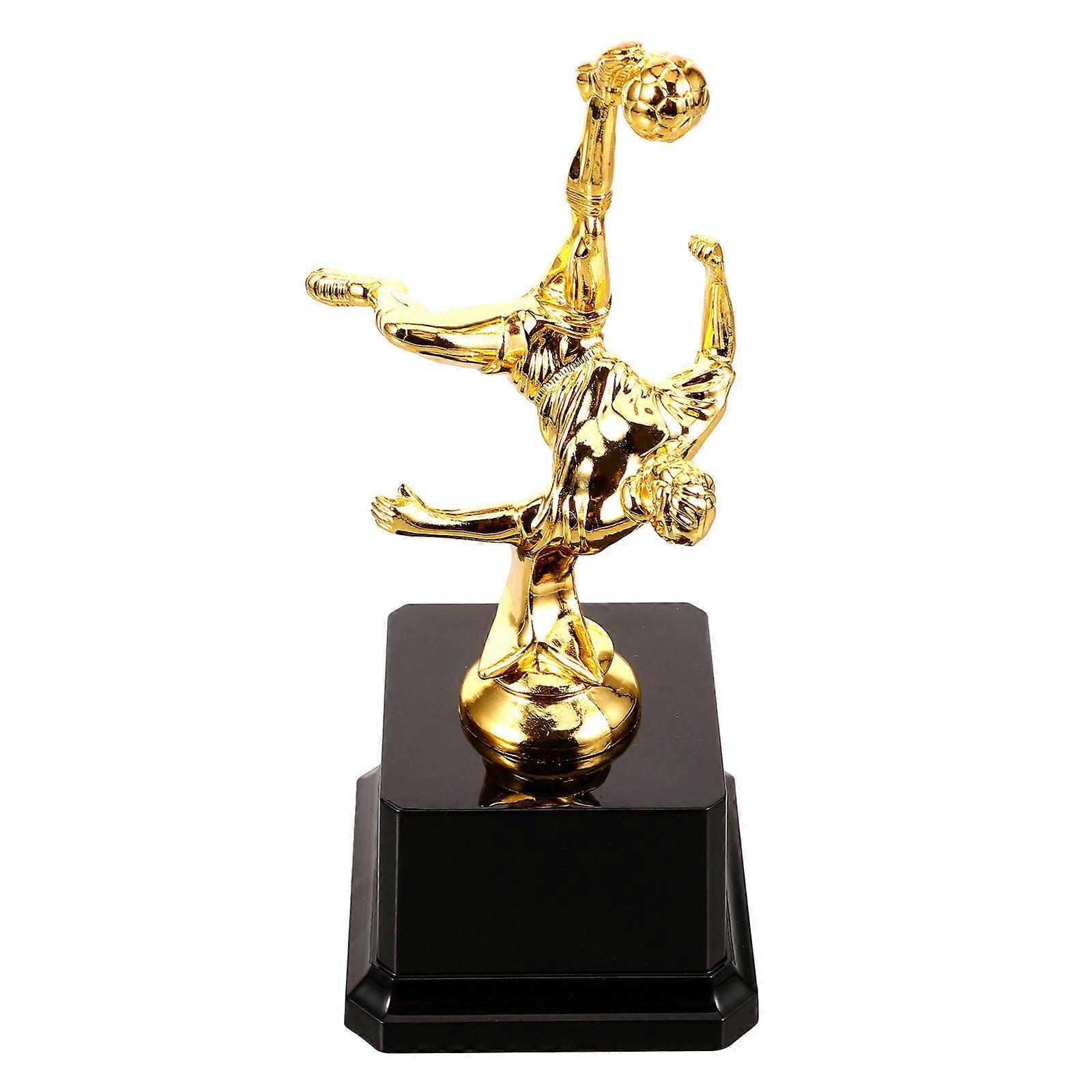 Winning Cup Trophy For Office Parties Tournaments Gift 18X7.5X7.5CM Rectangular Base Multi 2-Pcs Set