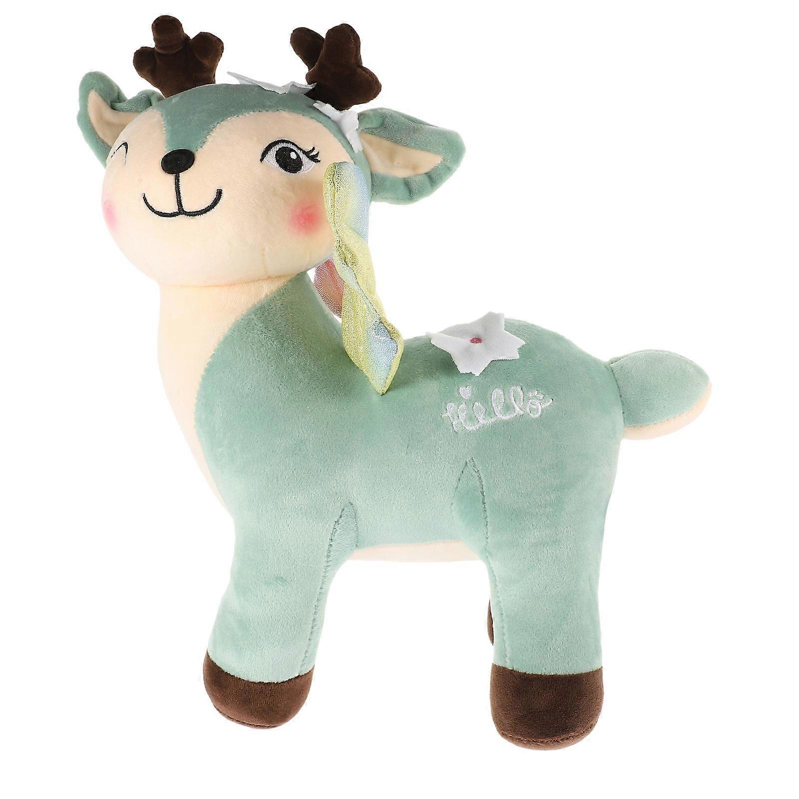 Plush Toy with Comfortable Touch for Decoration in Lovely Green Color 1Pc