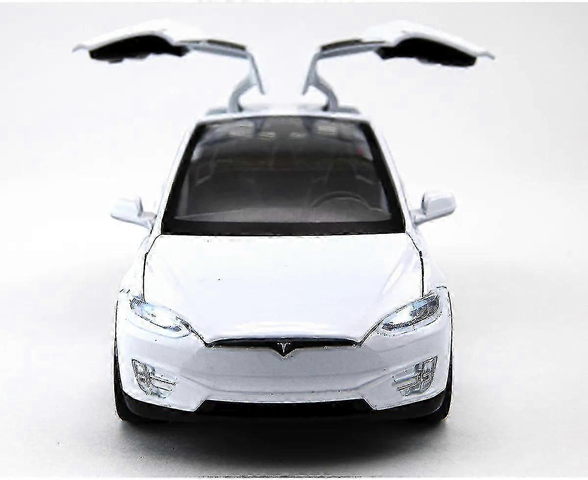 Car Model Tesla Model X Suv Alloy Simulation Toy,kids Gift/YY