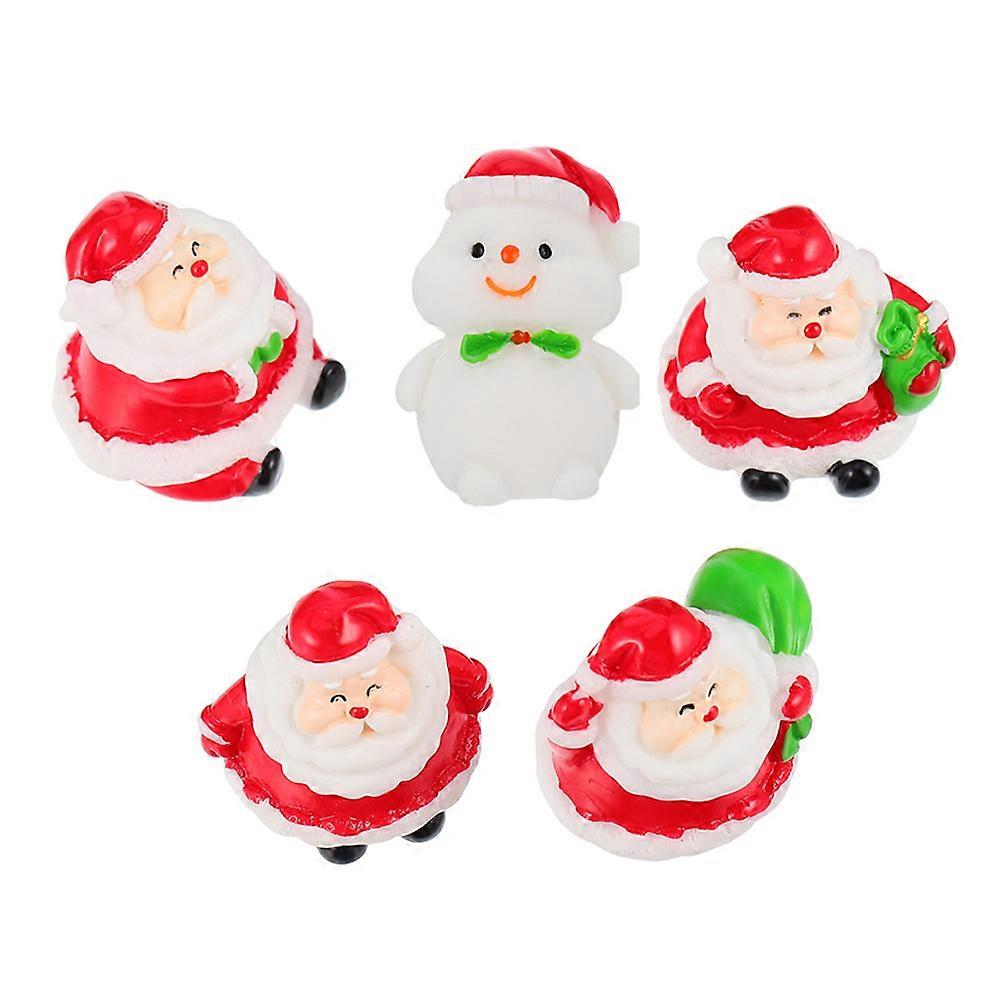 Resin Snowman Pieces for Holiday Scenes, Appearance, Suitable Various Spaces