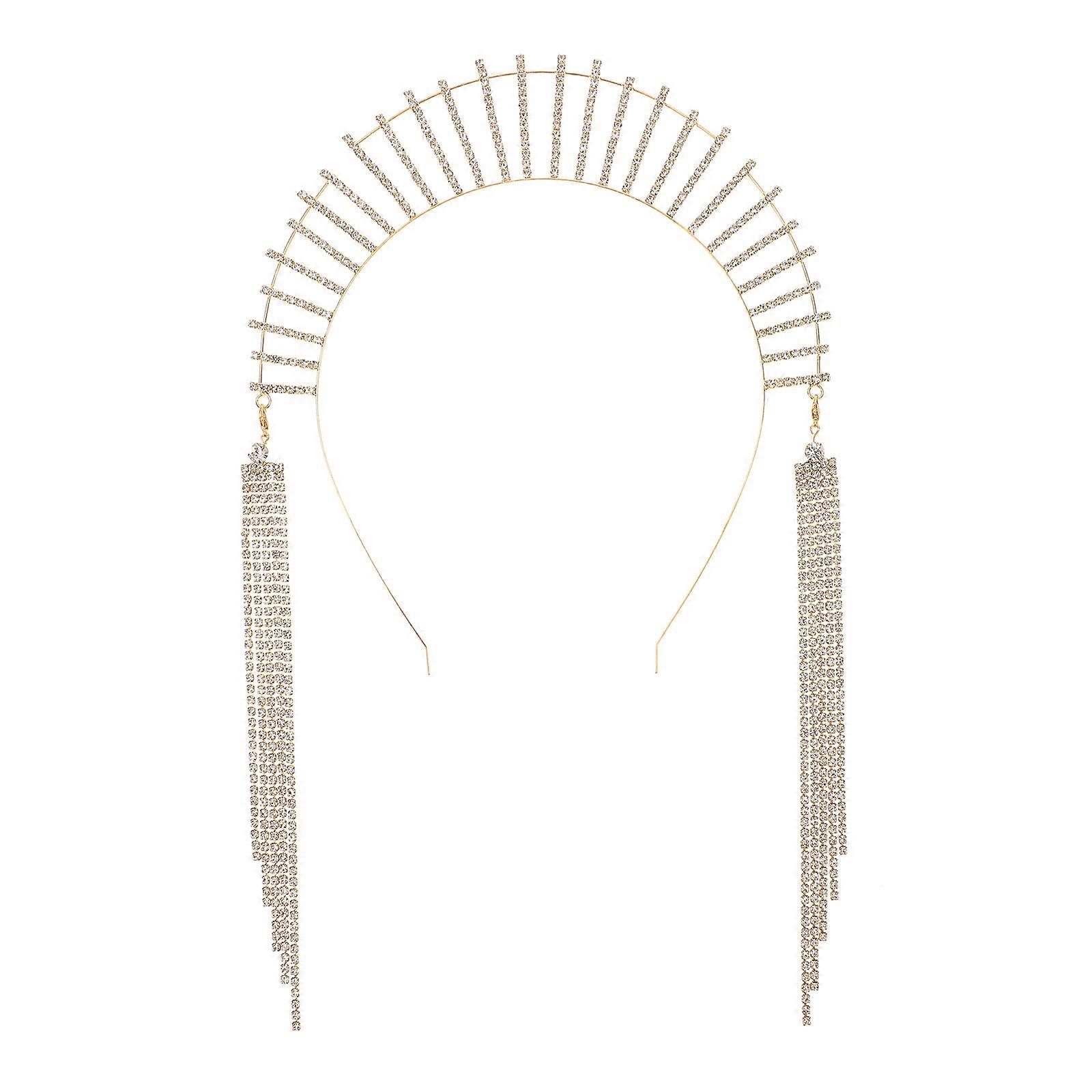 Elegant Bridal Rhinestone Headband, Adds Glamour to Special Days