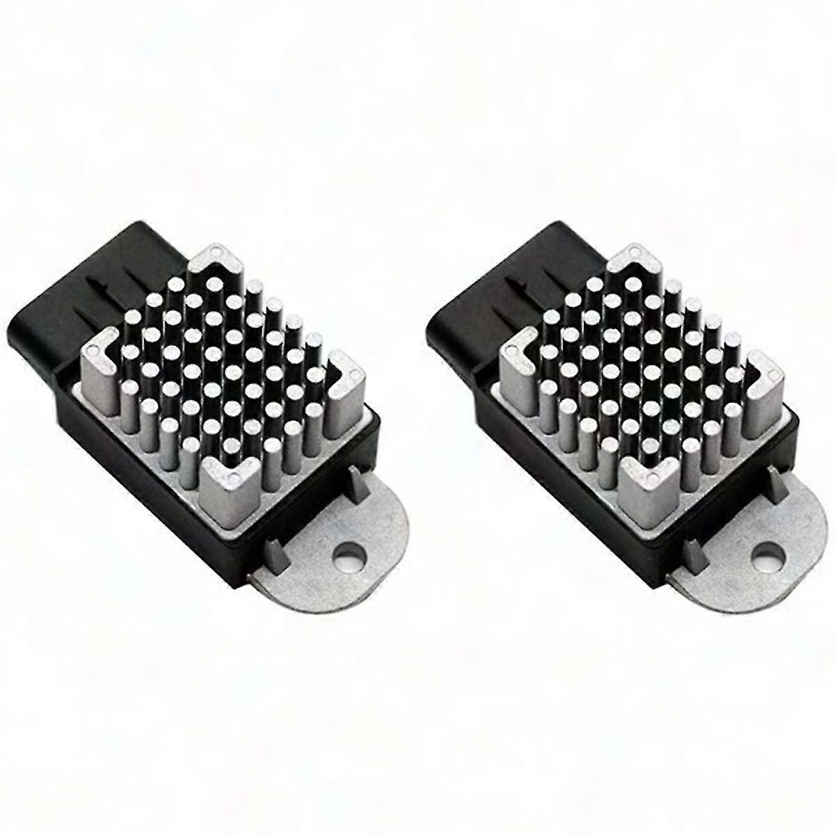 2Pcs 68041017AB Fan Motor Relay Module for Jeep Wrangler Dodge Caravan