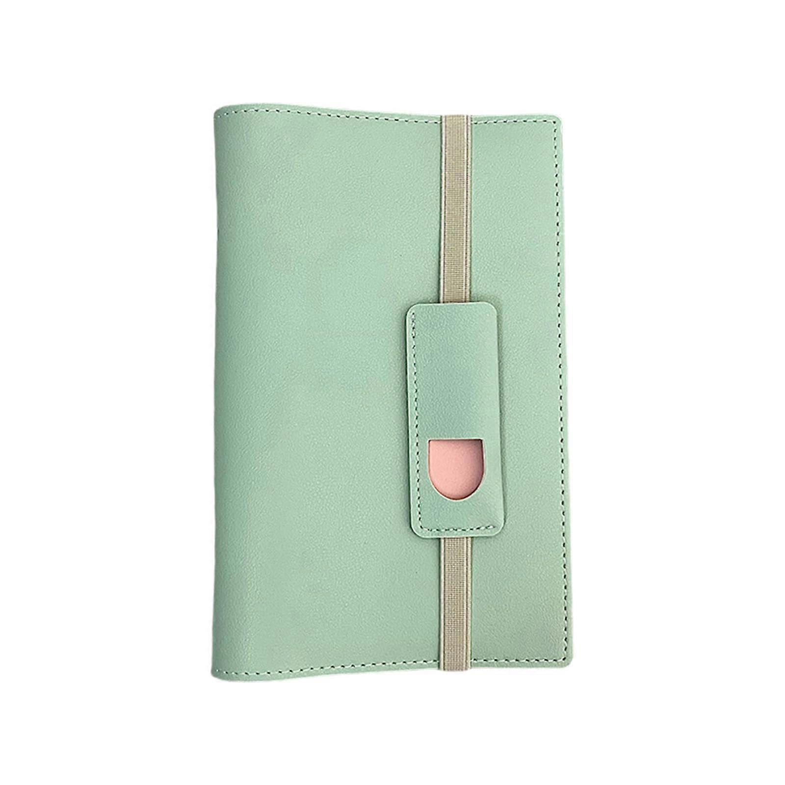 Waterproof Travel Notebook with 6 Pockets, A5 Size, Durable Writing Pads for School and Office Supplies