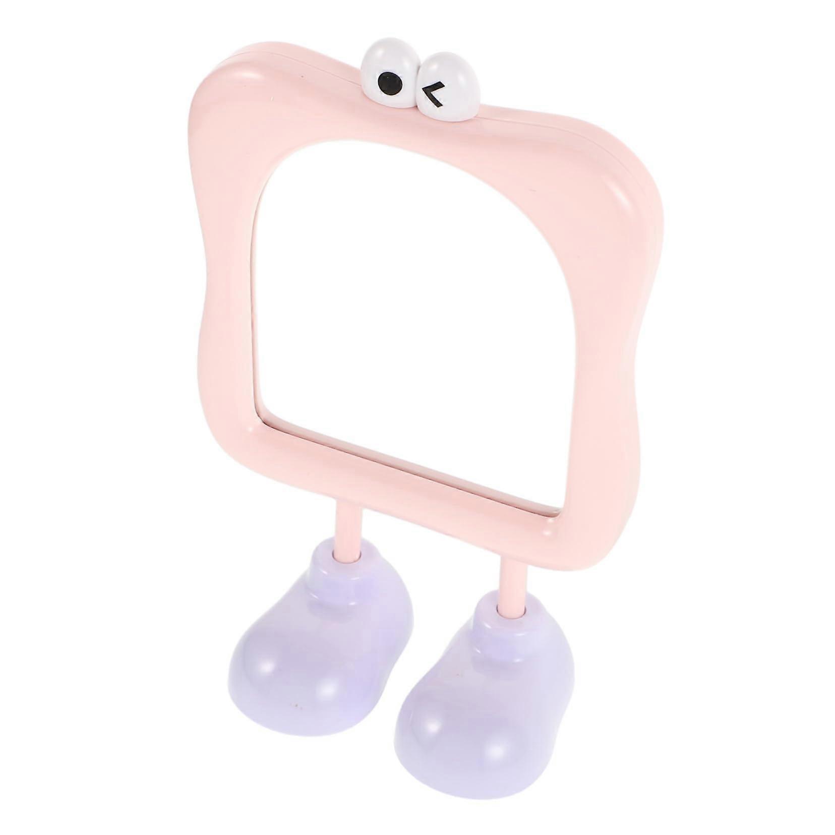 Cosmetic Mirror for Desk Small Rotatable Makeup Mirror for Girls Room Sturdy Multifunctional Design for Office and RV