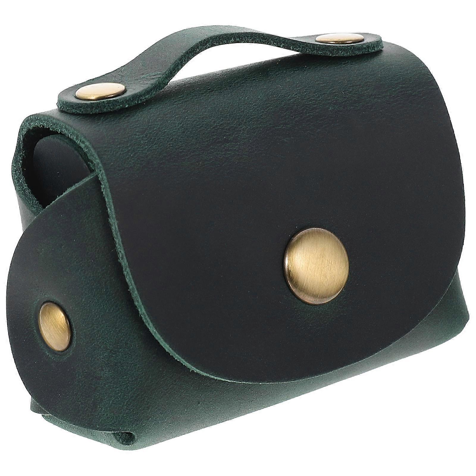 Practical Keys Storage Bag with for Durable Use Green Small Wallet