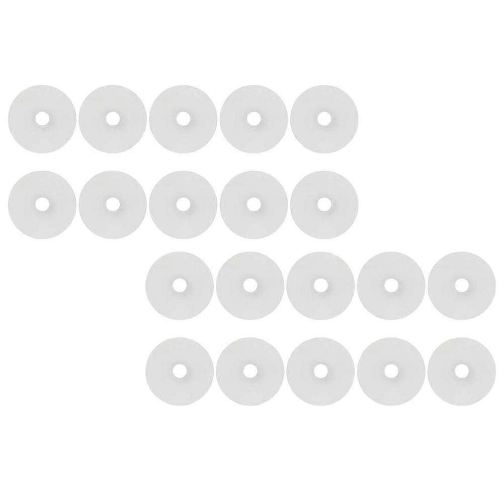 20pcs Durable Bike Air Valve Core Washers with Tearable Design for Tire Repair and Valve Fixing
