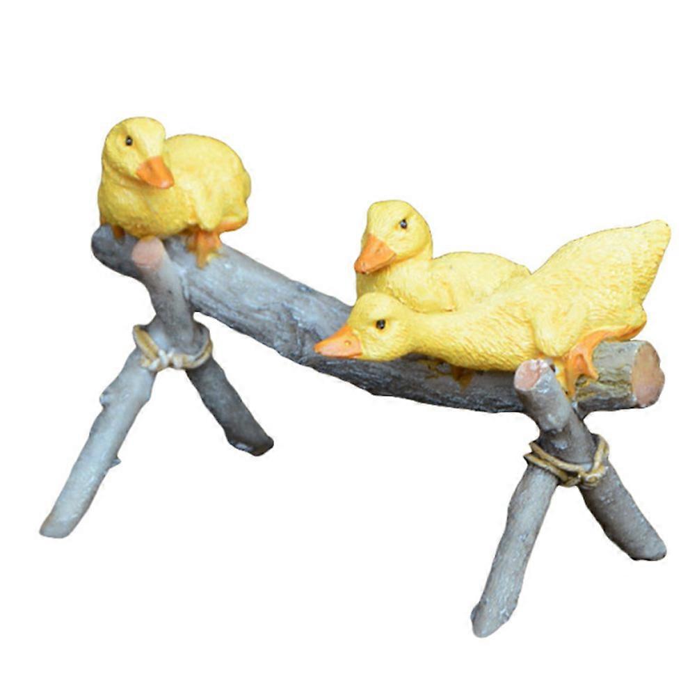 Miniature Landscape Figurine For Room Decor 10.7x7cm Assorted Color Excellent Materials 1Pcs