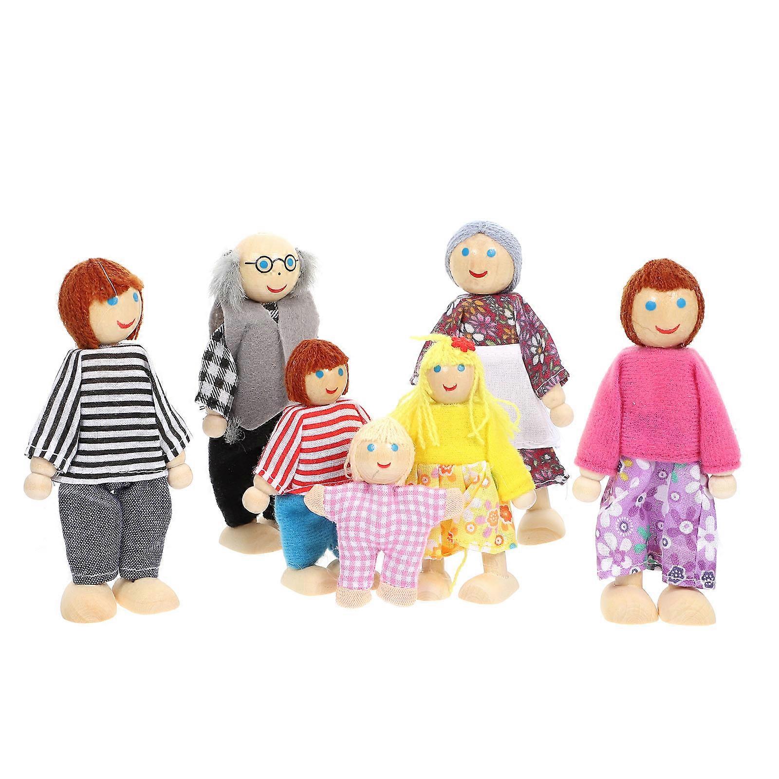 Design Toy Figures including Poseable Doll Family Ideal for Educational Activities and Imaginative Games 1 Set