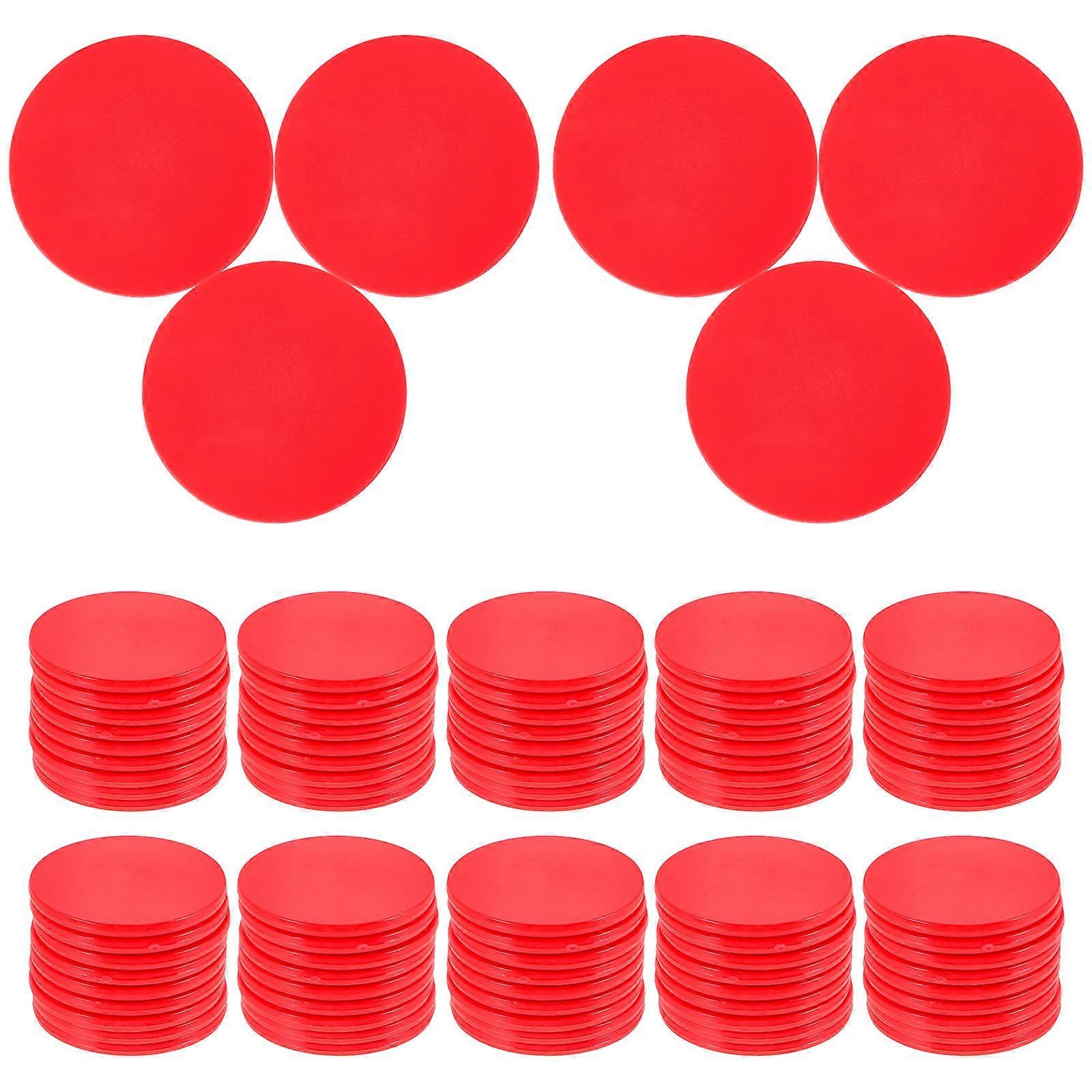 Math Counters For Board Games Carnival Activities Fun 25mm 100Pcs