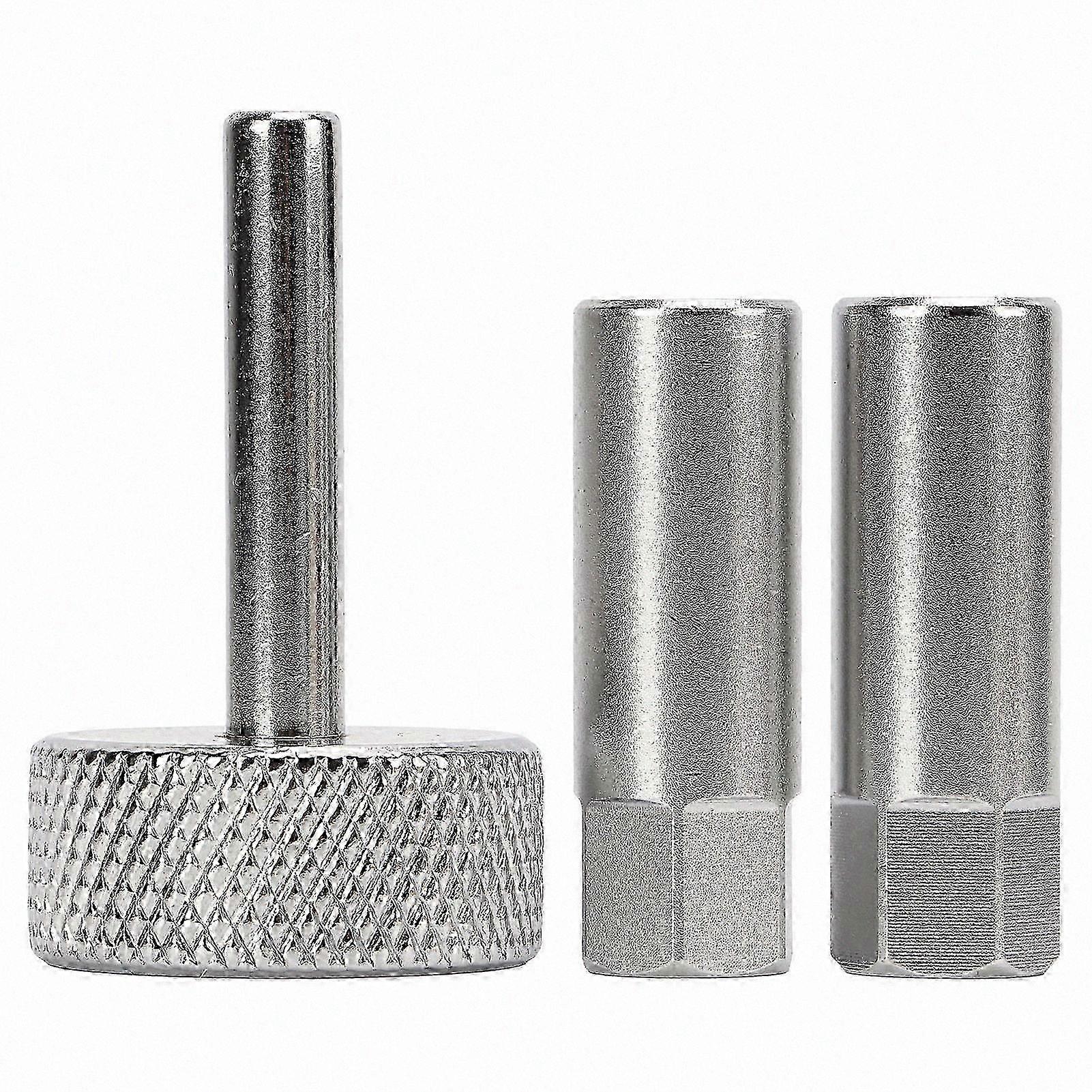 3 Pcs Tappet Valve Adjustment Tool Set 8 9 mm Locknut Sockets 3mm Square Type Driver for Motorcycles ATVs