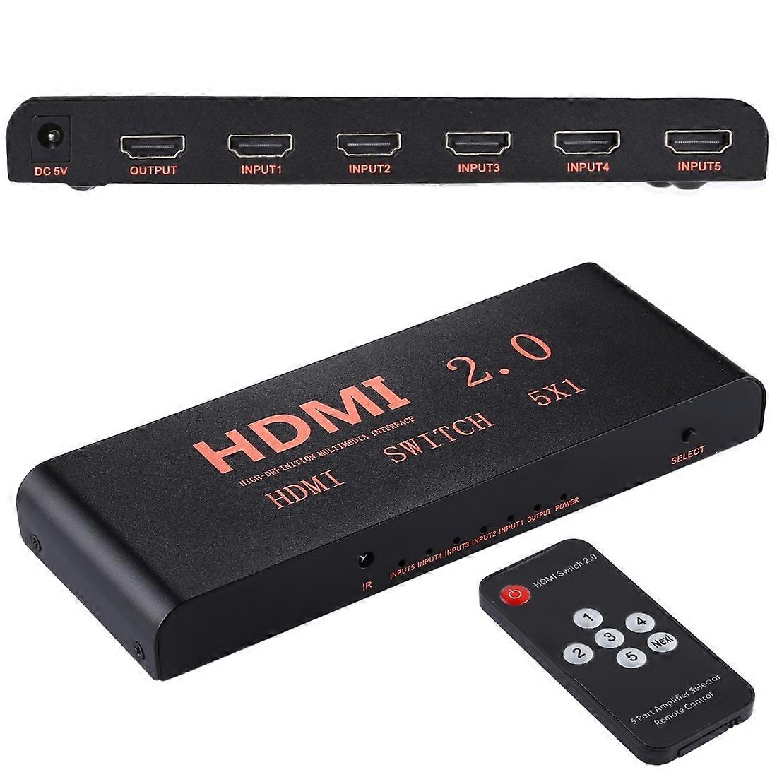 5X1 4K/60Hz HDMI 2.0 Switch