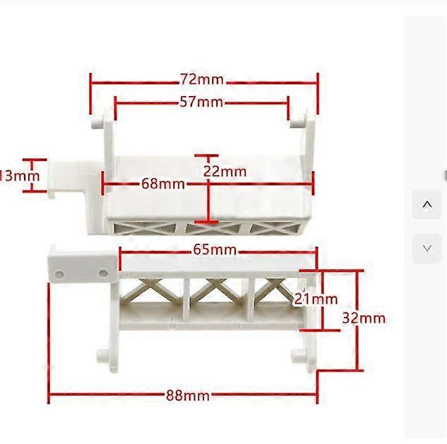 2pcs Microwave Door Switch: Microwave Replacement Part High Precision Design For Secure Closure, Prevents Leakage Compatible With Various Models