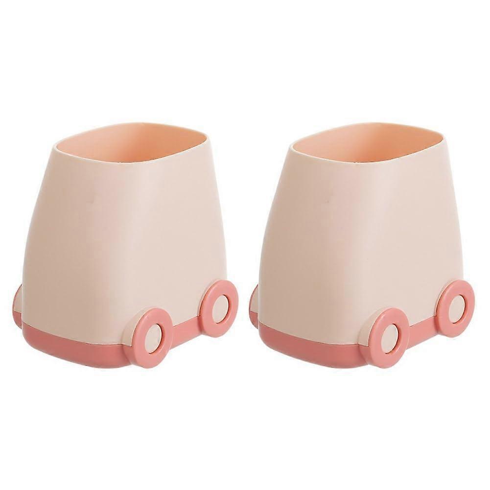 Simple Pen Holder Style 9 Pink Desk Storage And Decor