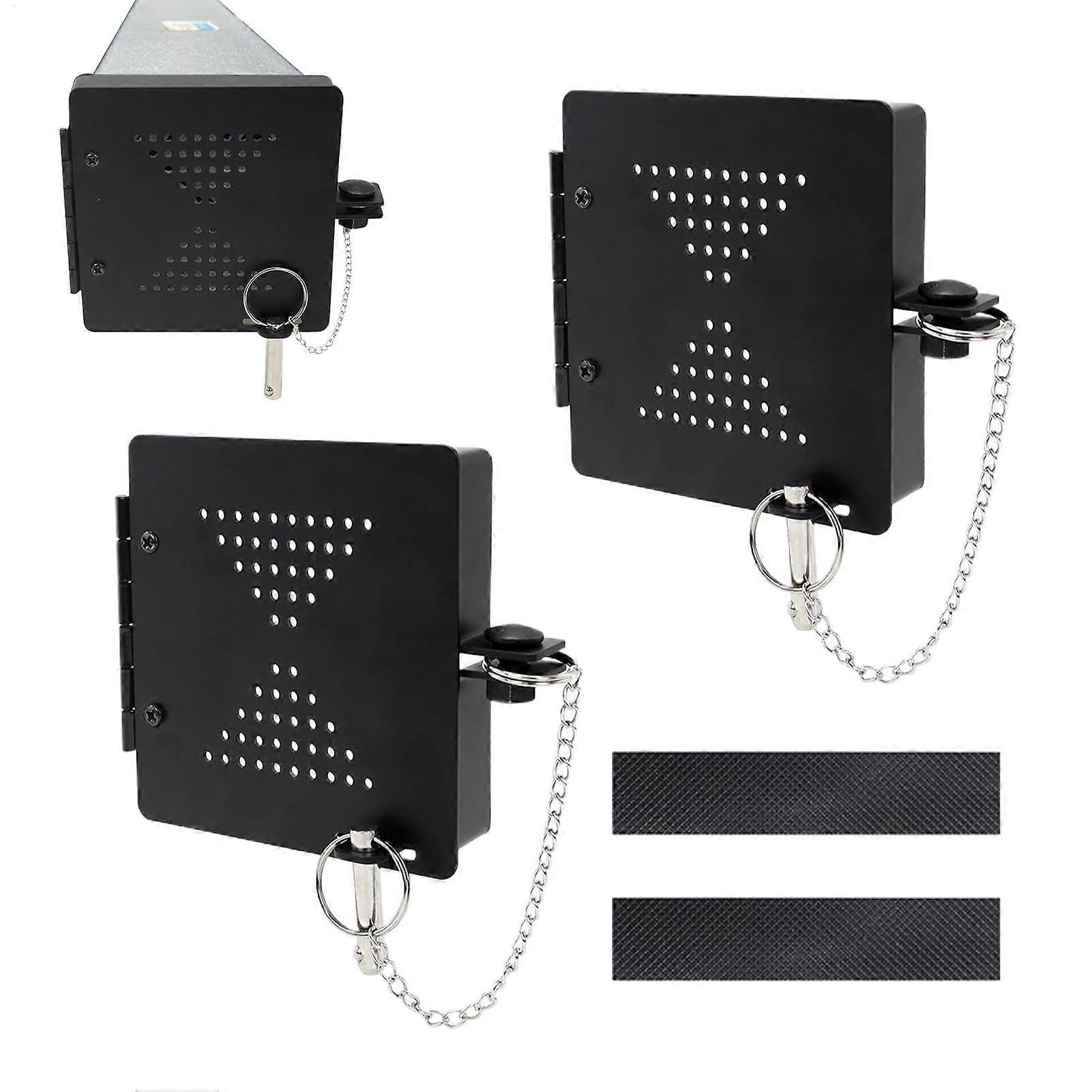 RV Bumper End Cap, 17x14x2 Inches, Heavy-Duty Protective Plug, For 4-Inch Square Bumper, Wear-Resistant