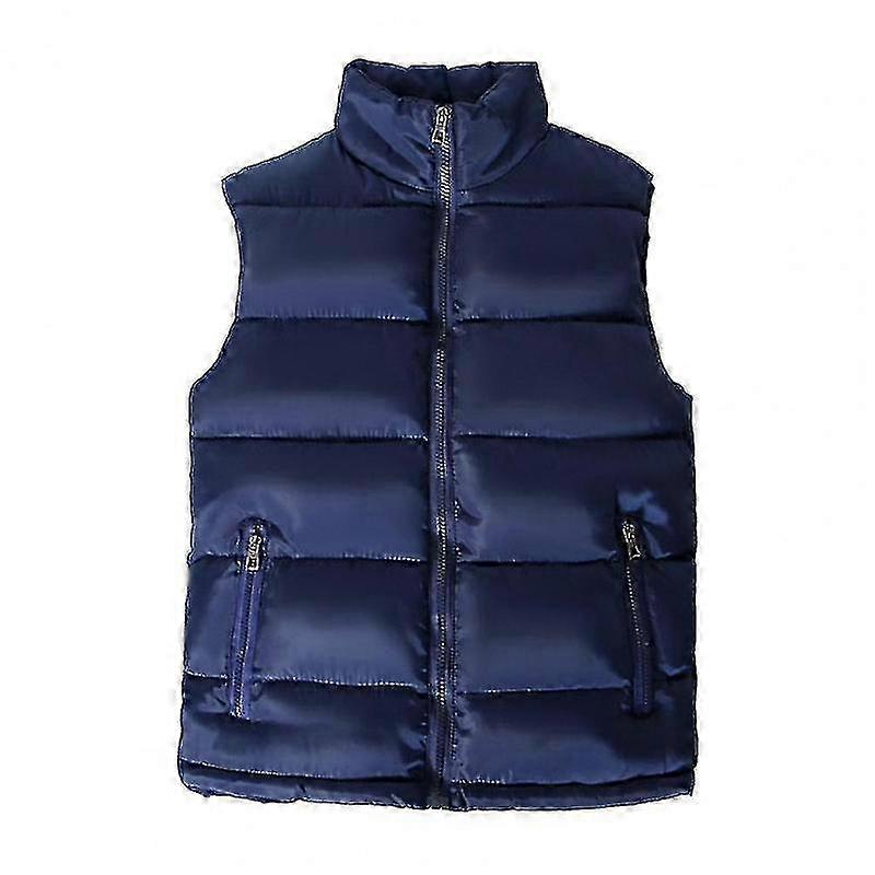 2025 White Vest Jacket Men Slim Fit Stand Collar Sleeveless Puffer Jackets Spring Autumn Casual Wear