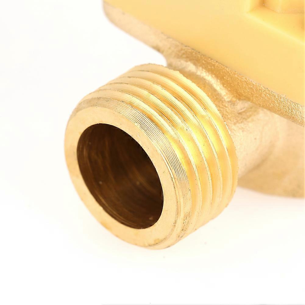 Brass Water Flow Pressure Sensor Switch G1/2 Thread 157g Durable
