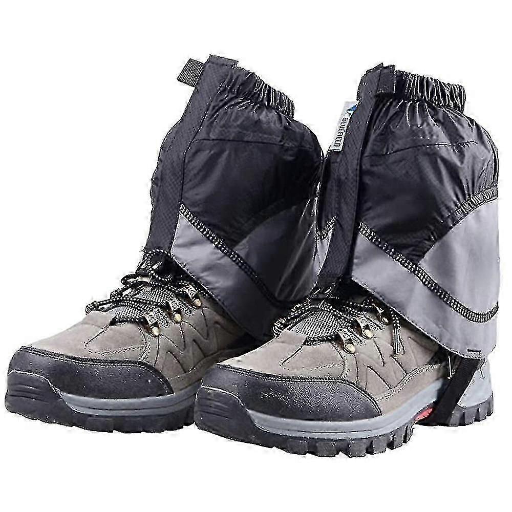1 Pair Of Unisex Waterproof Gaiters, Slightly Trail Gaiters, Low Gaiter For Hiking