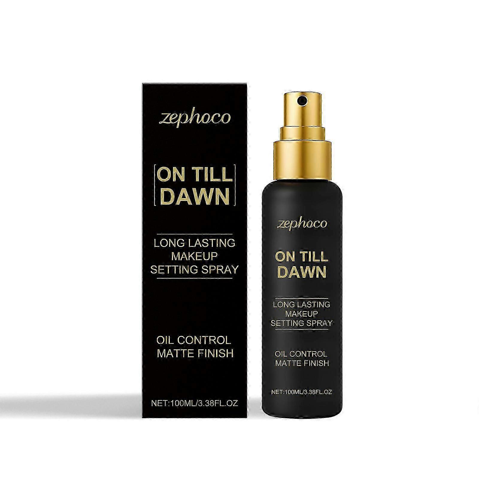 Long-Lasting Makeup Setting Spray - Anti-Oil, Matte Finish, Lightweight, 100ml