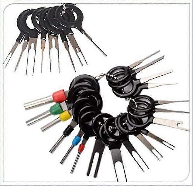 26Pcs Car Terminal Removal Tool Kit Terminal Ejector Kit Wire Connector Pin Release Extractor Puller New