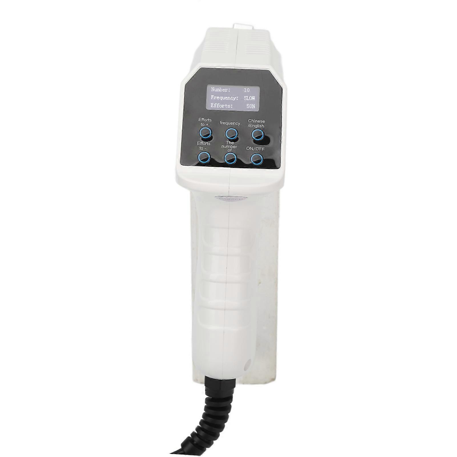 Electric Chiropractic Corrector Machine 30 Strength 4 Modes White EU