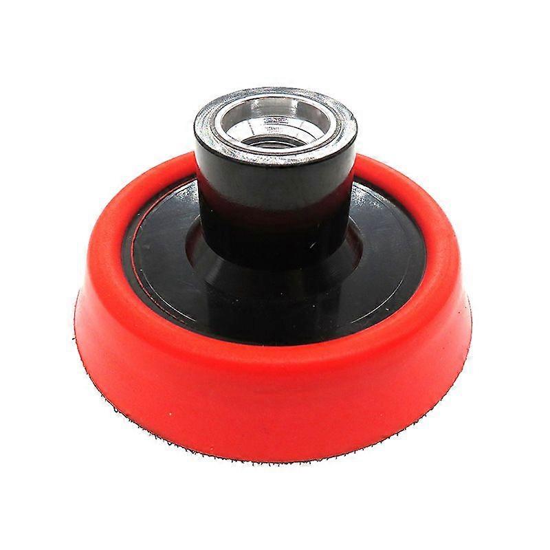 2 Pack 3" Hook and Loop Angle Grinder Backing Pad - PU - Red