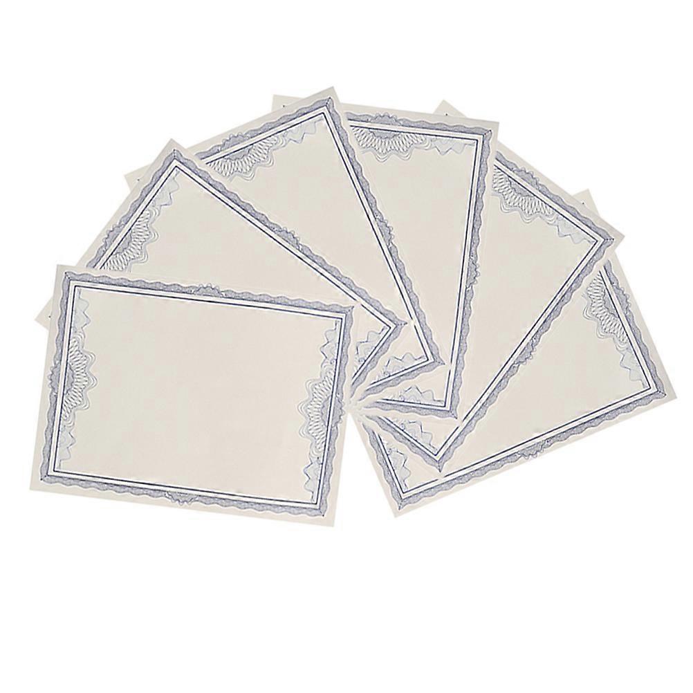 10pcs Professional Certificate Paper Useful Inner Page Paper Blank A4 Certificate Paper