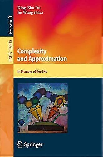 Complexity And Approximation Paperback