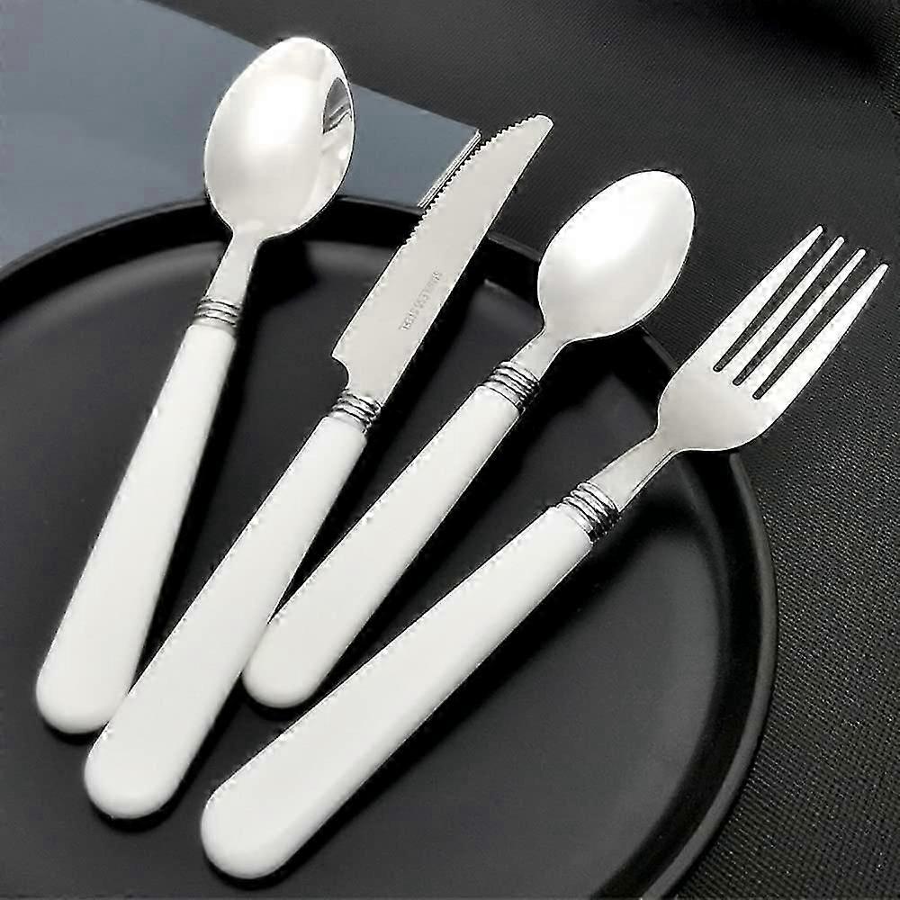 24 Piece Silverware Set for Home Kitchen Christmas