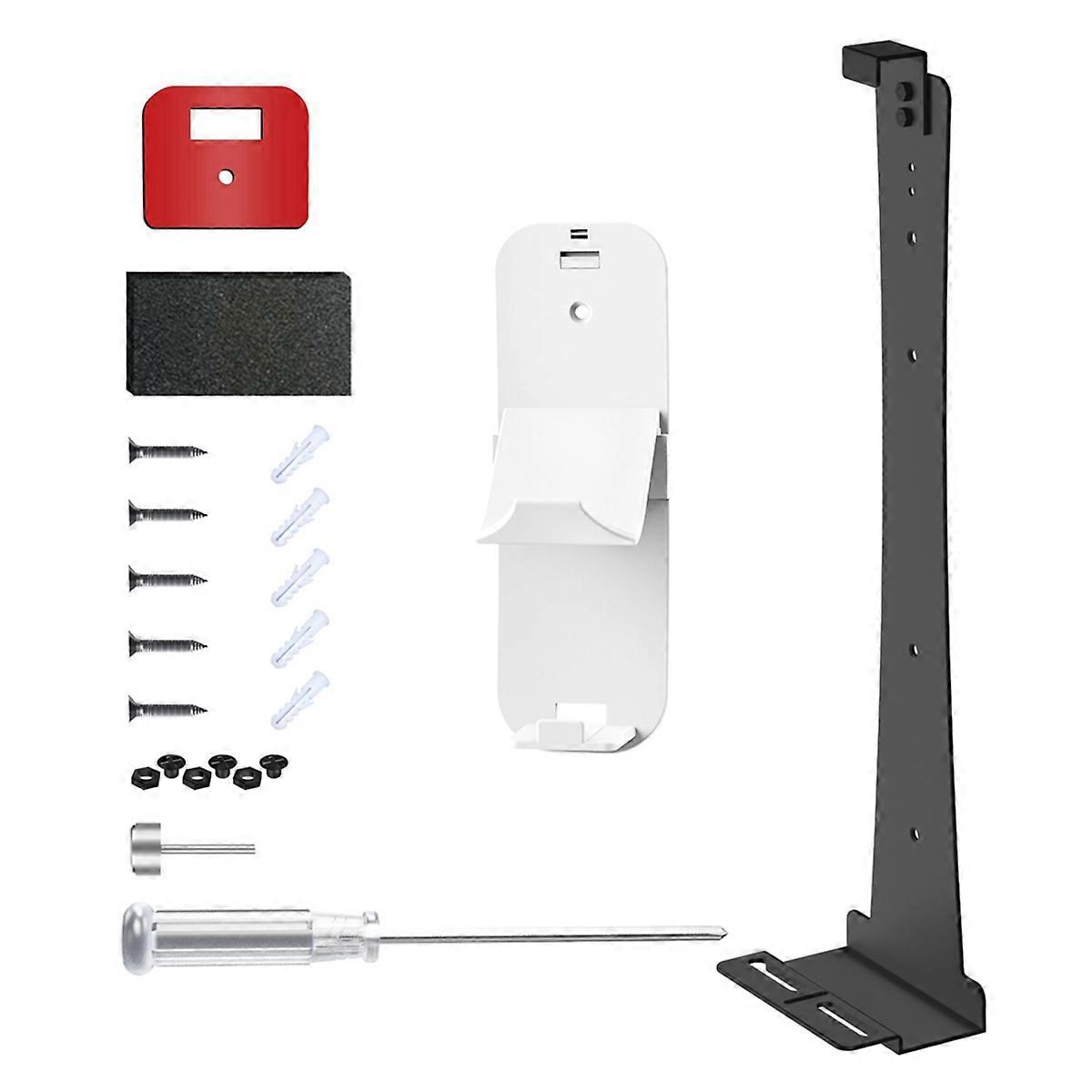 Console Wall Bracket Hanging Storage Bracket Storage Rack Storage Accessories for Pro/Slim Game Console Black