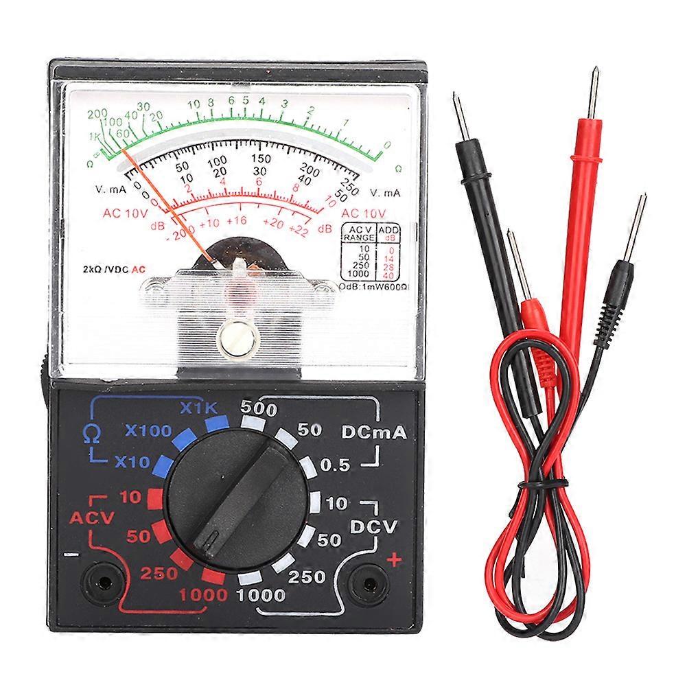 AC DC Ohm Voltmeter Ammeter Professional Multi-Function Measurement Tool for Electrical Testing and Diagnostic Use