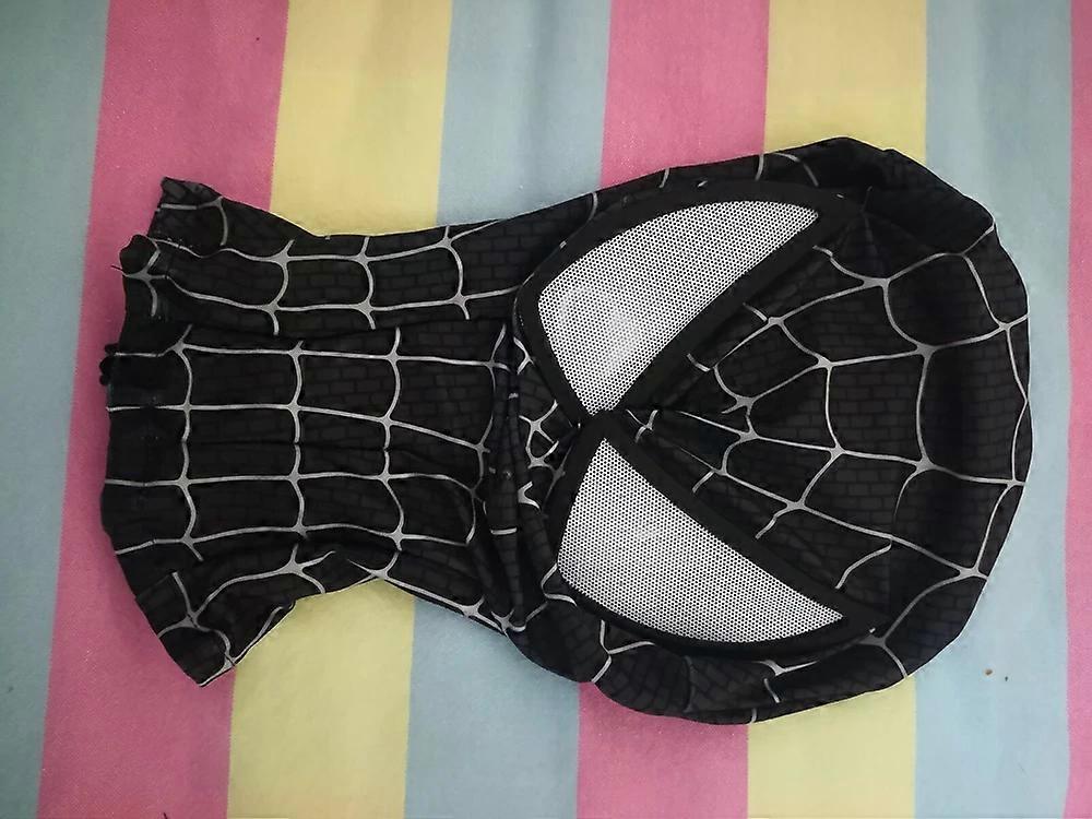 Black Amazing Spider-Man Jumpsuit Venom Cosplay Set Halloween Adult Children's Costume