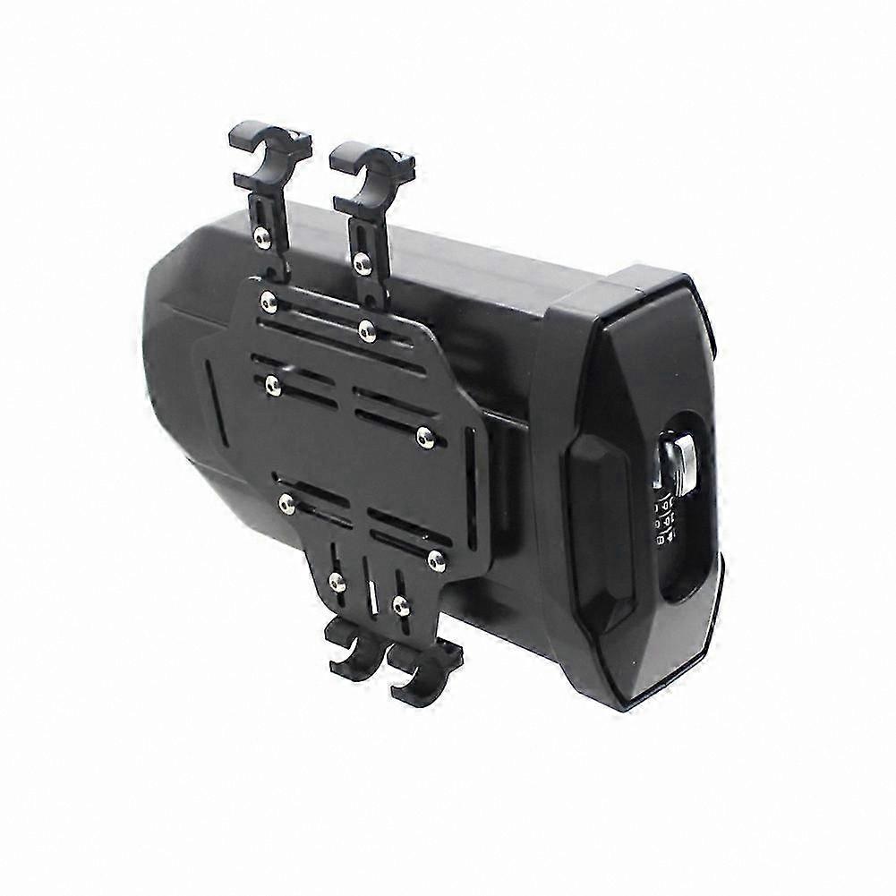 Waterproof Motorcycle Tool Box, 3.8L Left Side Storage for Adventure Bikes