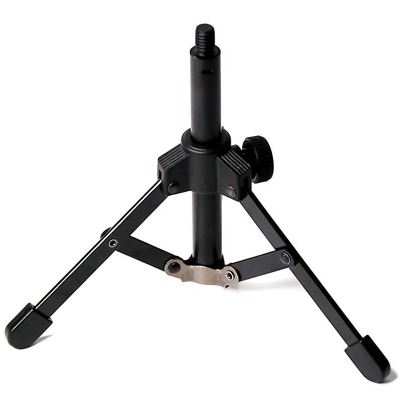 Foldable Tripod Desktop Microphone Stand Holder for Podcasts, Online Chat, Conferences, Lectures,Me