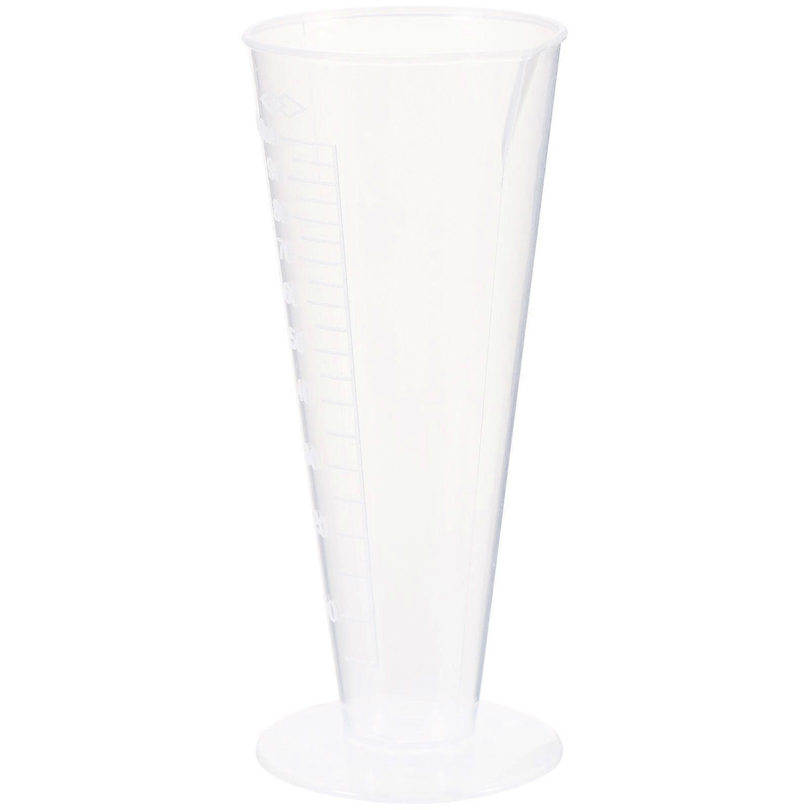 100ml Kitchen Laboratory Plastic Measurement Beaker Measuring Cup