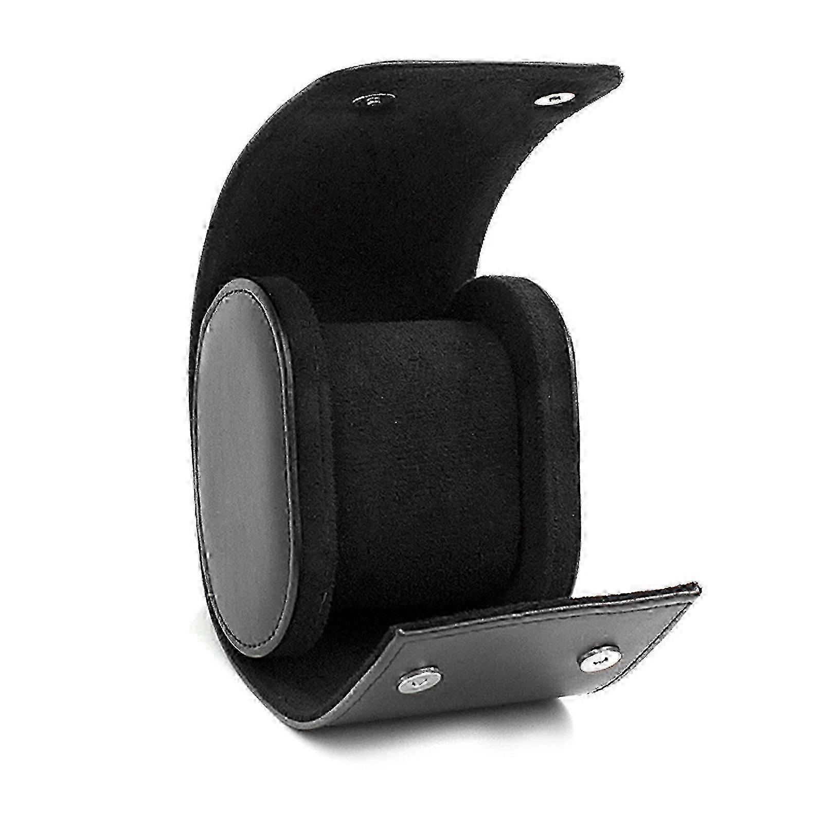 Seyahate Hazır Saat Kılıfı - Kol Saatleri Ekranı için Deri Tekli Depolama Kutusu