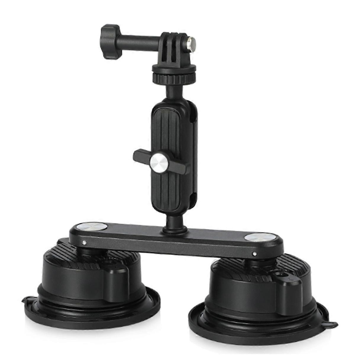 Suction Cup Mount for ,Camera Car Mount on Car Window, Windshield 360 Rotation Double Suction Cup Mount