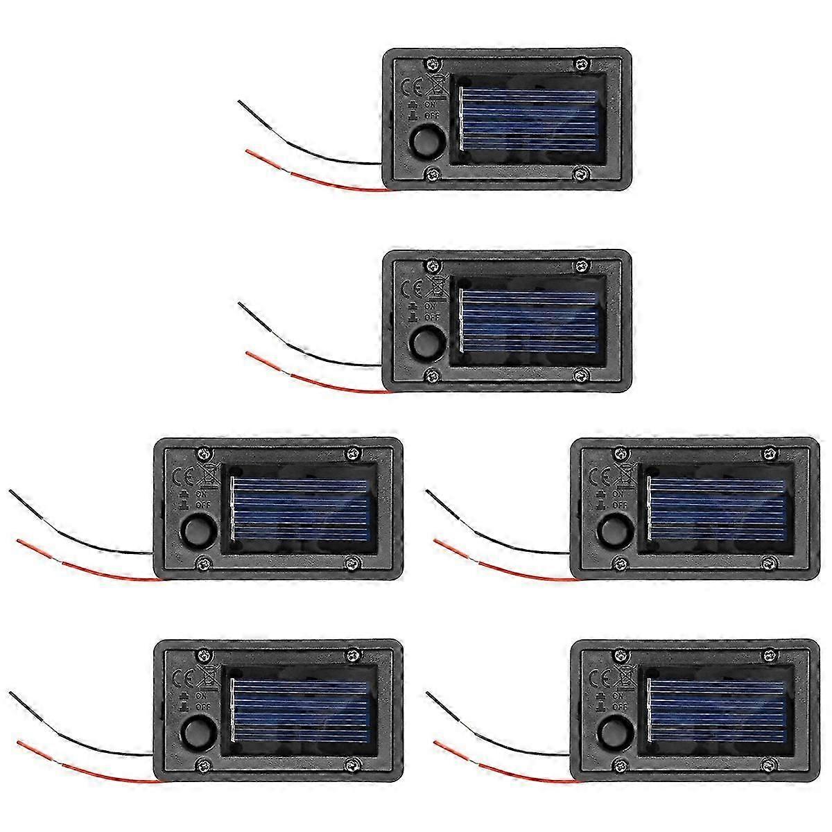 2Pcs Battery Box, Solar Lantern Light Replacement Parts Top