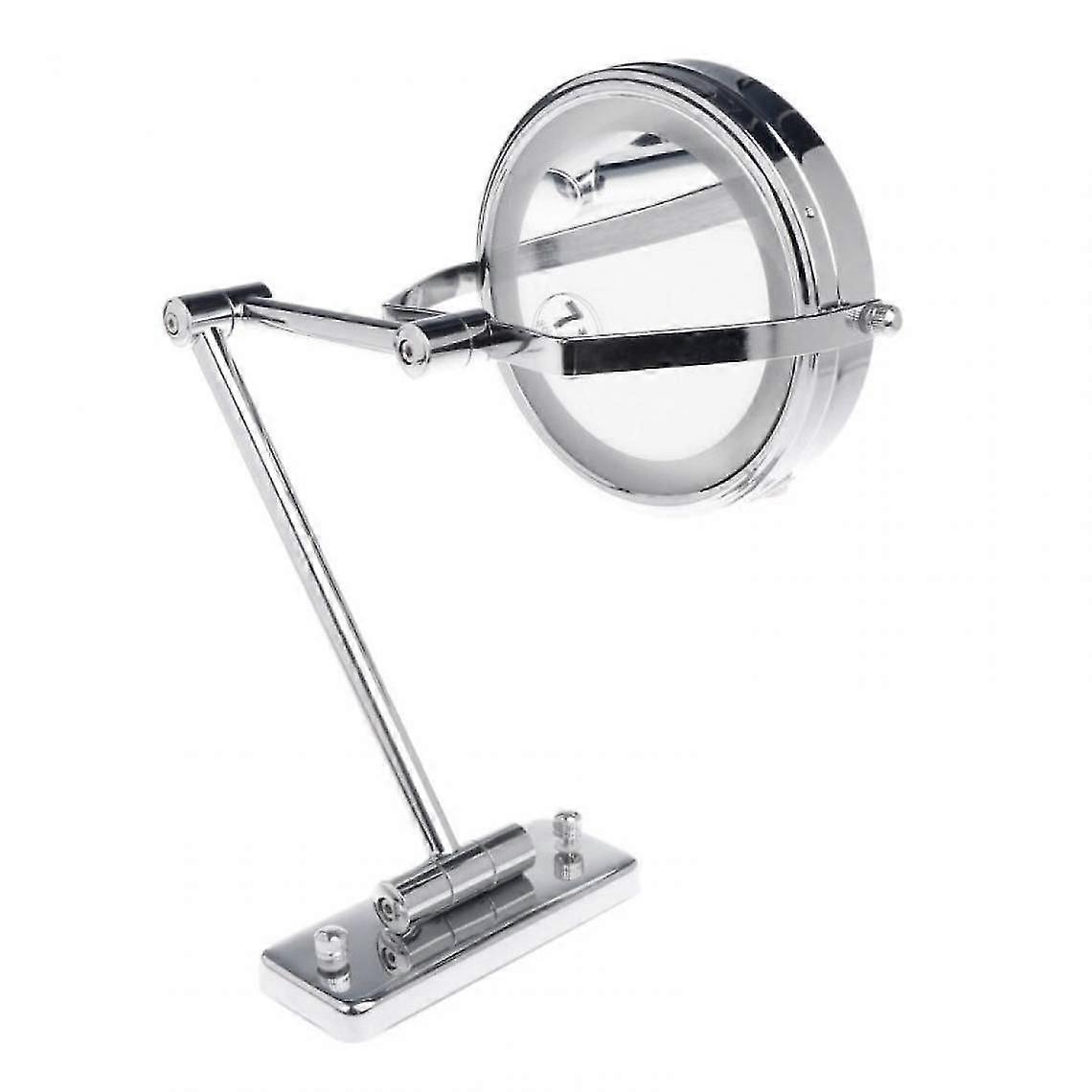 Double Sided Bathroom Makeup Mirror Adjustable Wall Mount Extension | Bath Mirror