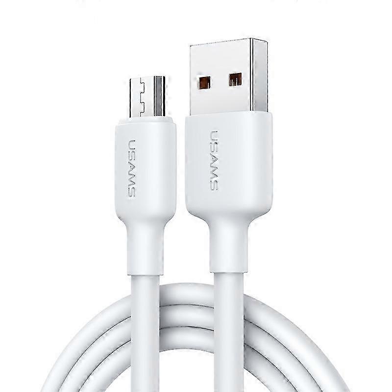 USAMS US-SJ608 U84 2A USB to Micro USB Charging Data Cable, Cable Length:2m Micro USB 2m 2025