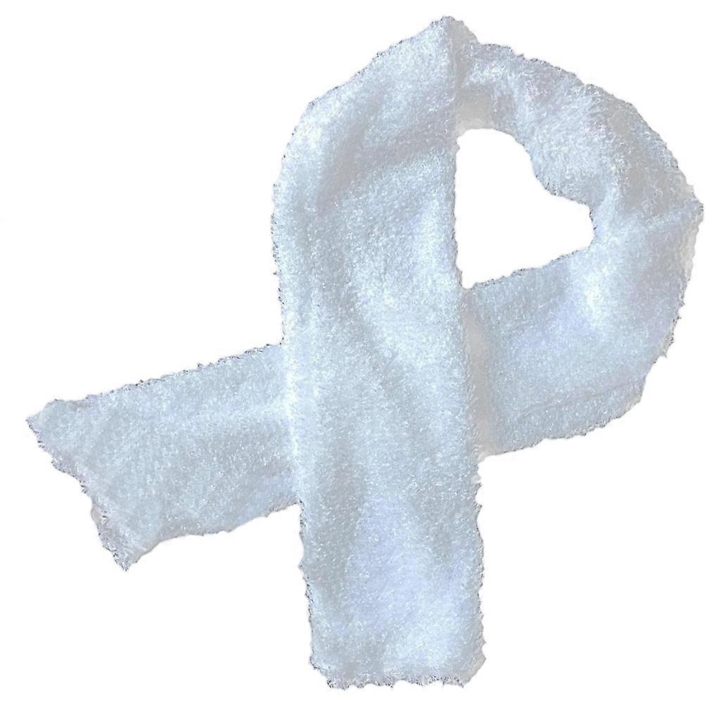 Stage Prop Scarf for Dance Performance Featuring White LED Sequins