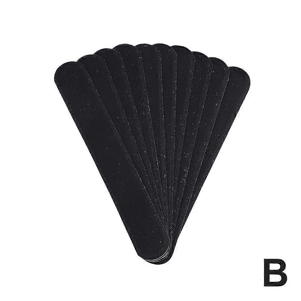 10 Pcs Adhesive Hat Sweatbands Absorb Sweat Adjust Hat Size Keep Clean