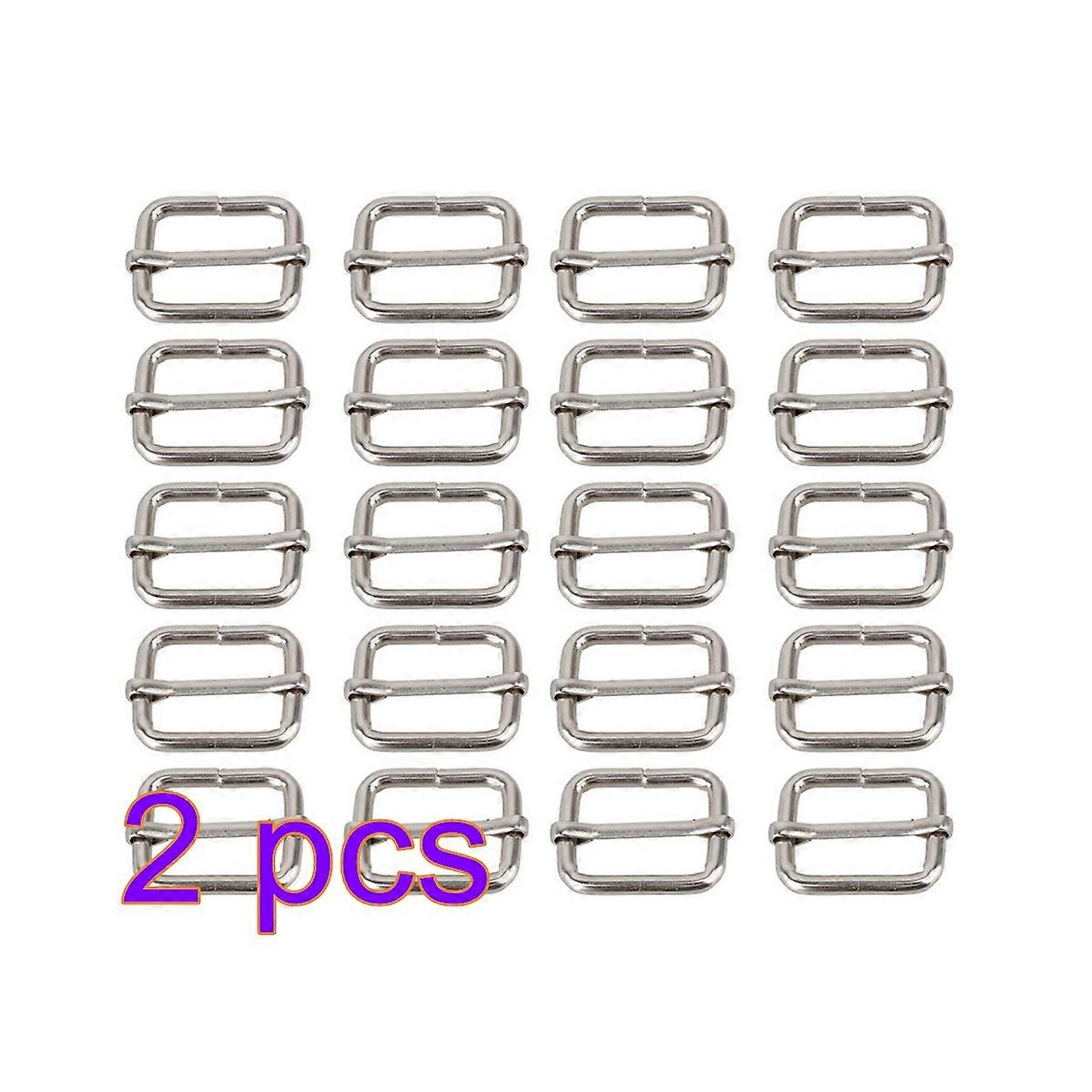 Metal Silver Sliding Buckle for Sports and Pet Use with 40Pcs Quantity