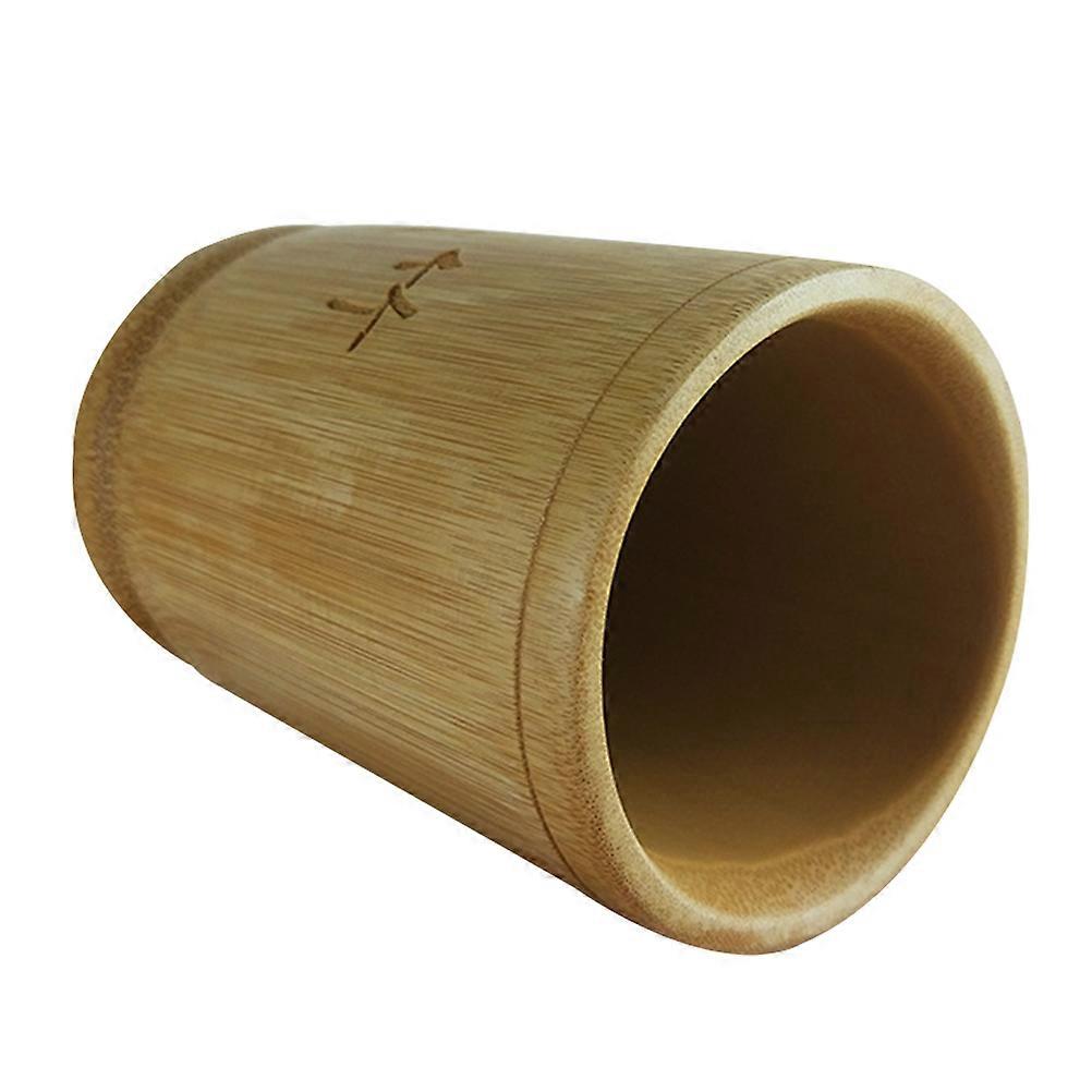 Pen Storage Container Bamboo Pen Holder for Office Use 2Pcs Organizer