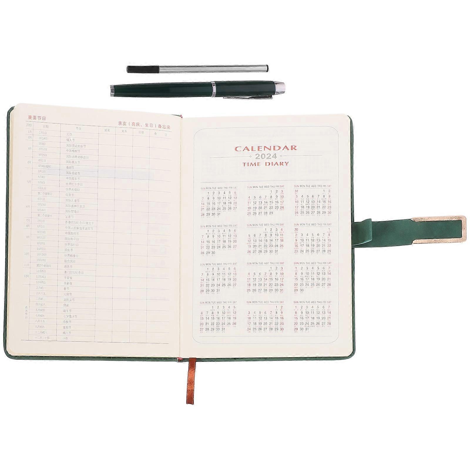 PU Cover Notepad for Writing Use Business Conference 3Sets